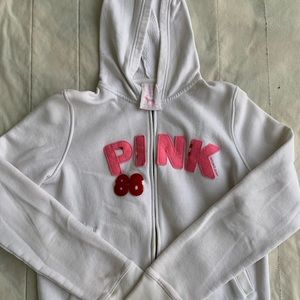 Y2k PINK Victoria’s Secret hoodie 💕